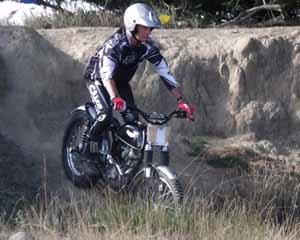 Greendale Classic Trials Mel Banks. Triumph TrialsCub